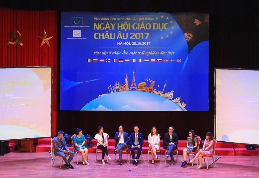 Phai doan EU tai Viet Nam to chuc ngay hoi giao duc chau Au 2018 hinh anh