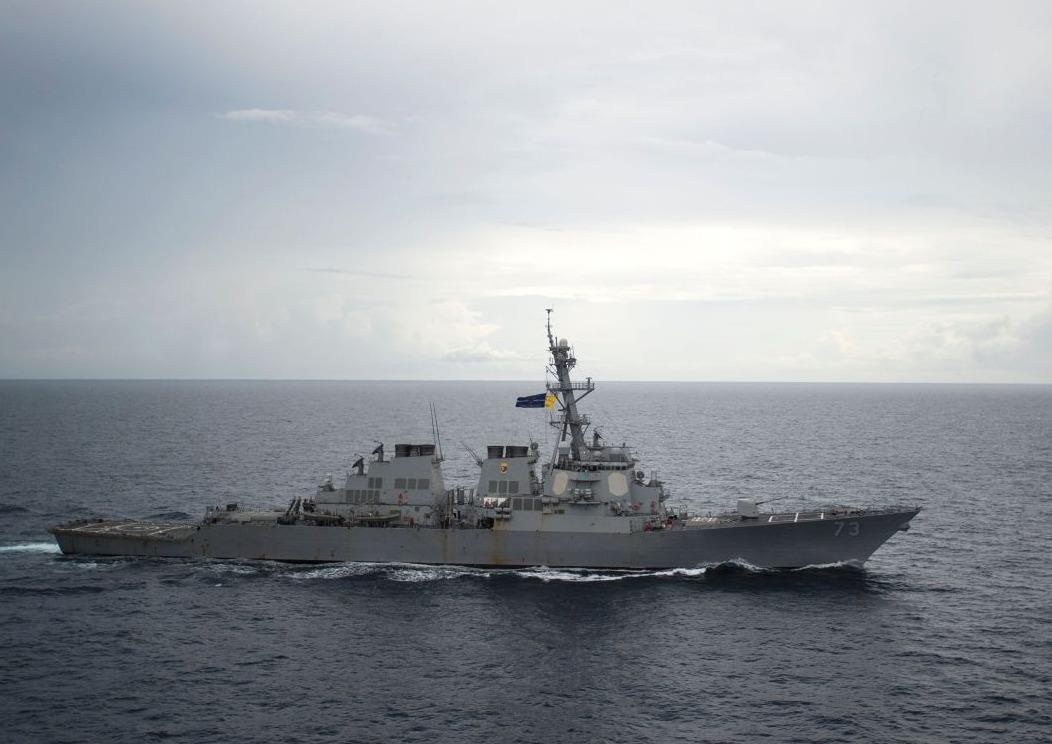 Tau chien My tien gan Truong Sa, thach thuc Trung Quoc hinh anh