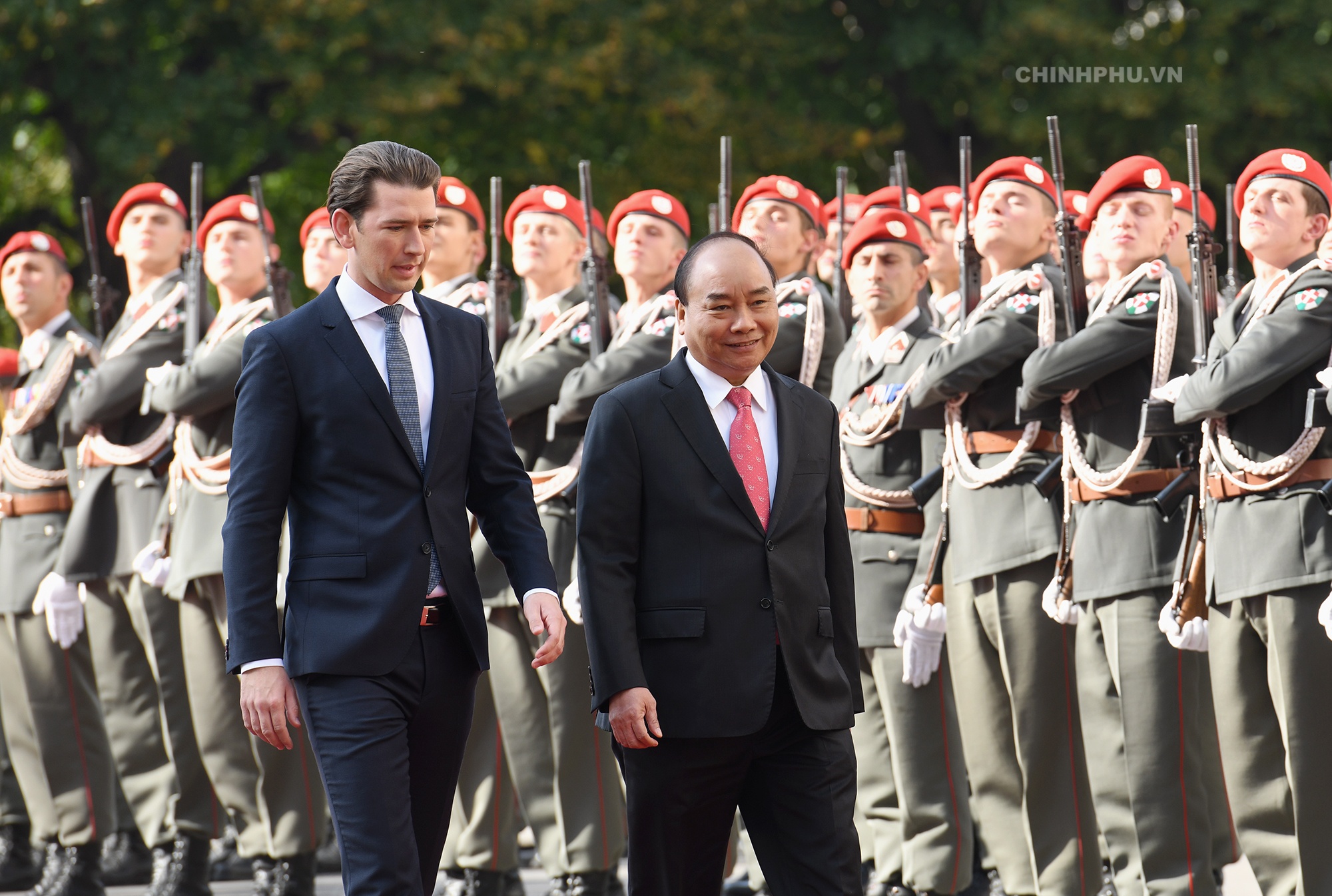 Thủ tướng Nguyễn Xuân Phúc thăm Áo ảnh 4 Thu tuong Nguyen Xuan Phuc tham Ao anh 4