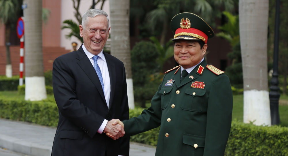 Bộ trưởng James Mattis thăm VN ảnh 2 Bo truong James Mattis tham VN anh 2