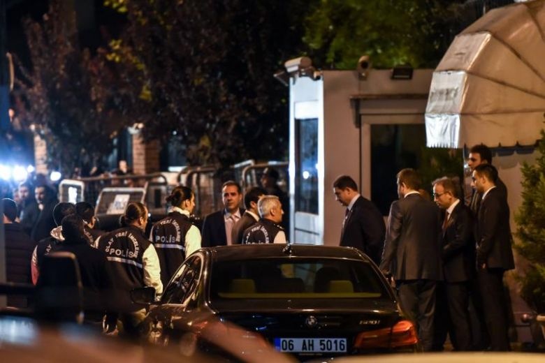 Vu nha bao mat tich: Saudi cho Tho Nhi Ky tiep can tong lanh su hinh anh