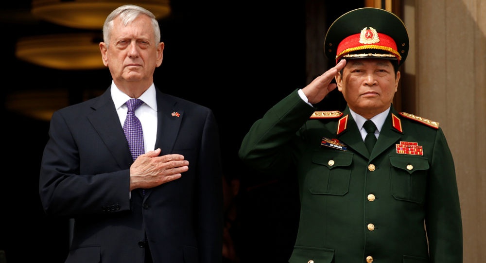 Bộ trưởng James Mattis thăm VN ảnh 3 Bo truong James Mattis tham VN anh 3