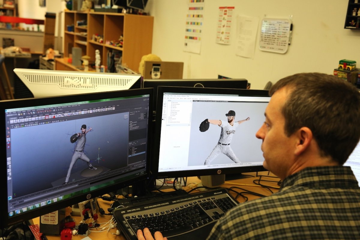 tuong nguoi kich thuoc that bang Lego anh 5