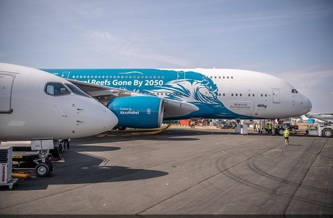 Ben trong may bay cho khach lon nhat the gioi hinh anh