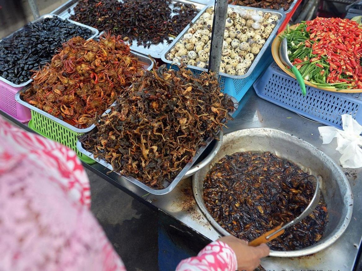 Kham pha dac san con trung chien gion cua Campuchia hinh anh