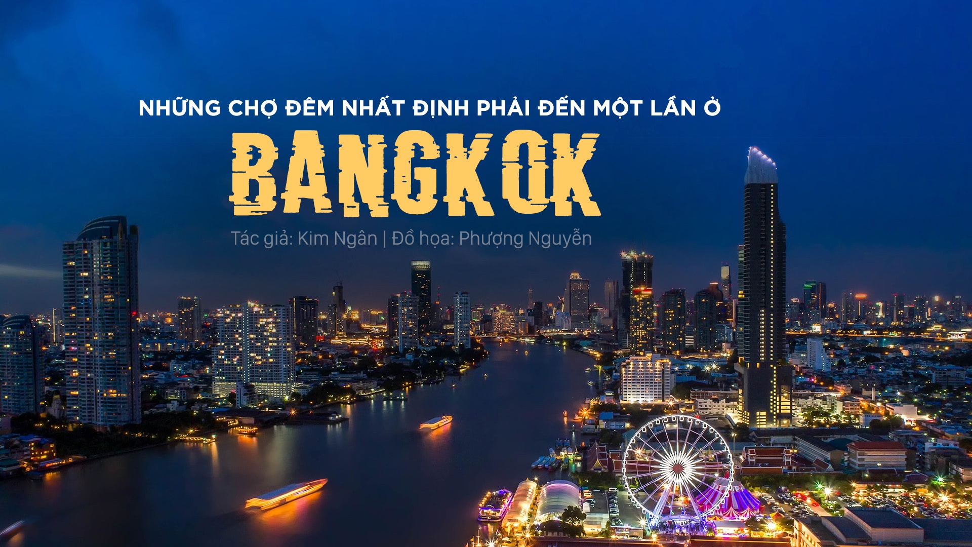 chợ đêm nhất định phải đến ở Bangkok ảnh 1 cho dem nhat dinh phai den o Bangkok anh 1