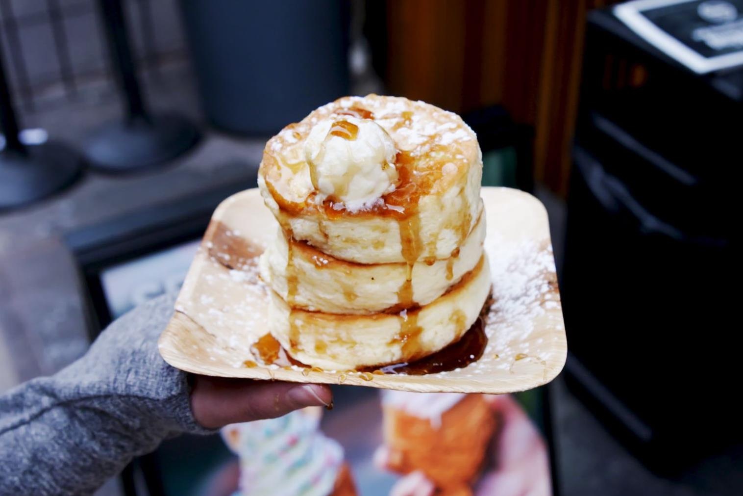 Bi quyet lam banh hotcake nung ninh cua nguoi Nhat hinh anh