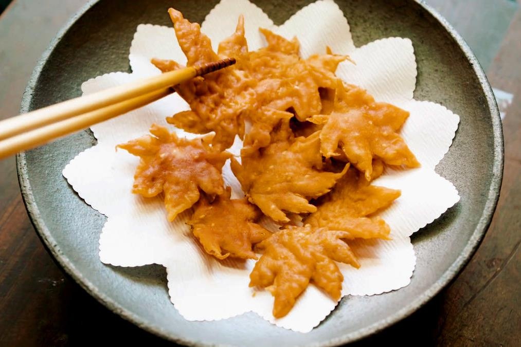 Thuong thuc la phong chien gion, dac san mua thu o Nhat Ban hinh anh