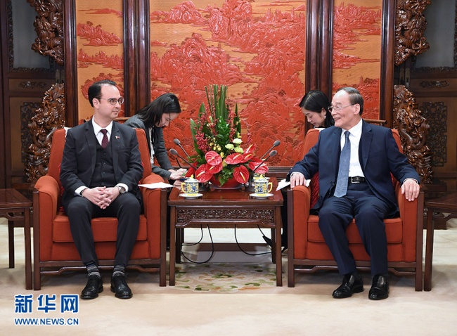 Phó chủ tịch TQ gặp ngoại trưởng Philippines ảnh 1 Pho chu tich TQ gap ngoai truong Philippines anh 1