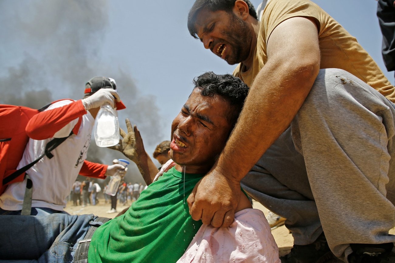 Dam mau ngay My mo dai su quan o Jerusalem hinh anh