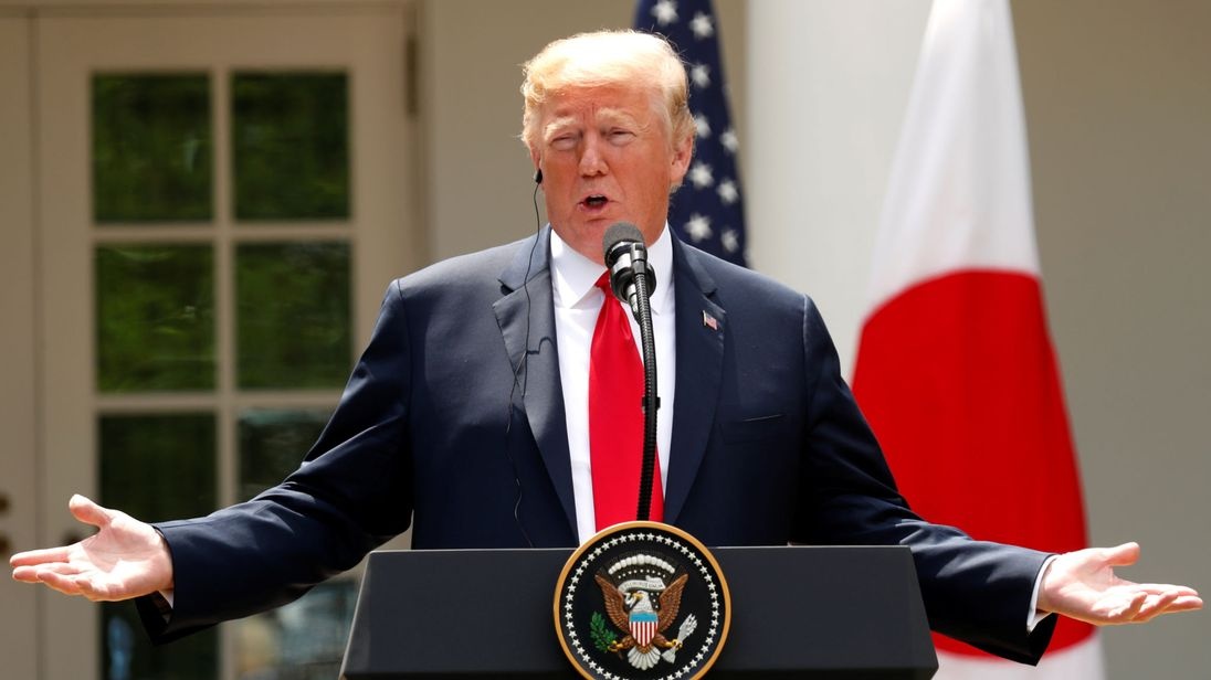 Trump chuan bi cho thuong dinh My - Trieu anh 1