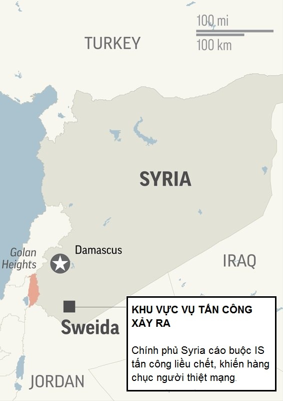 IS tan cong mien Nam Syria anh 2