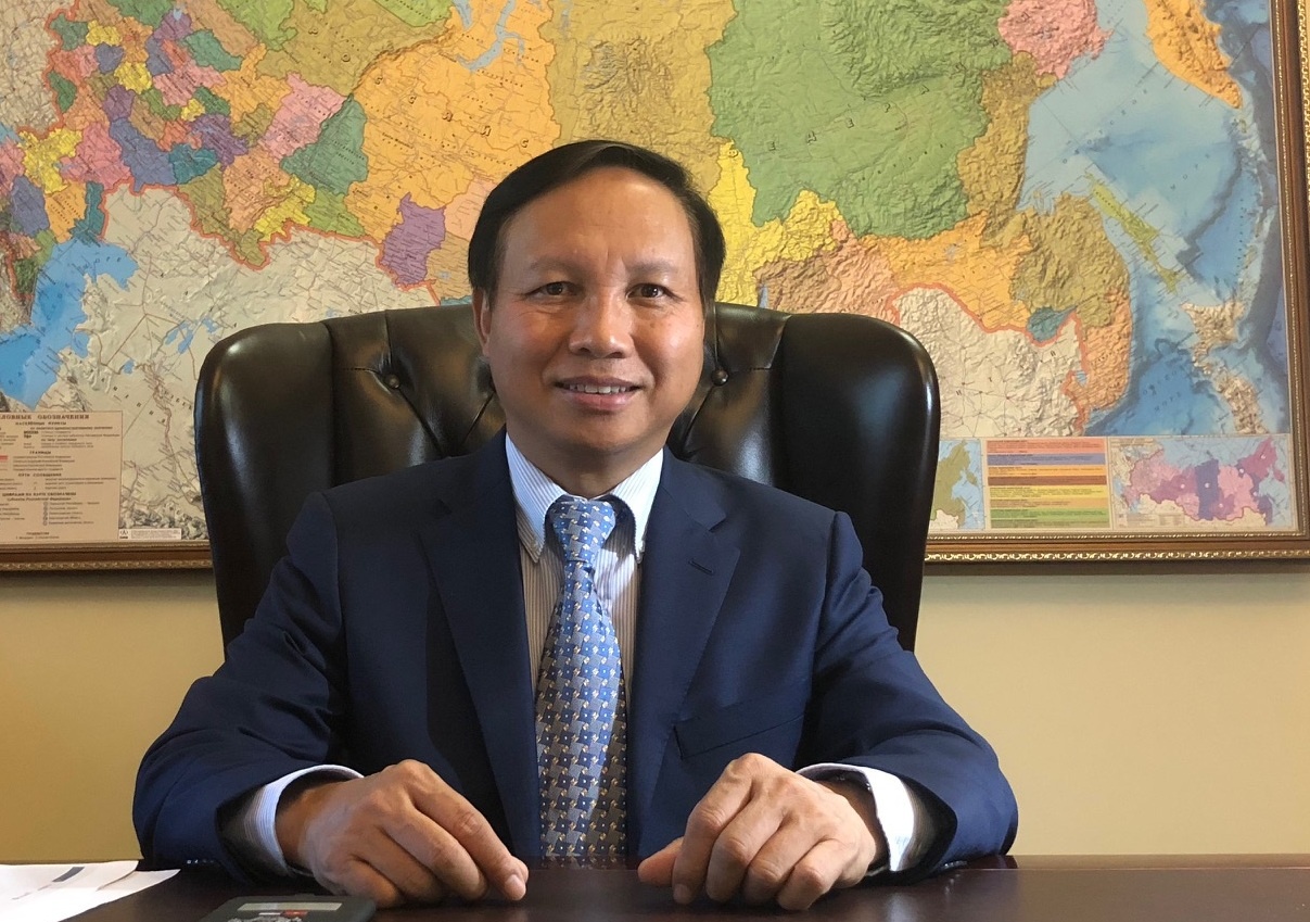 DS Ngo Duc Manh: Quan he Viet - Nga phat trien manh me, do tin cay cao hinh anh