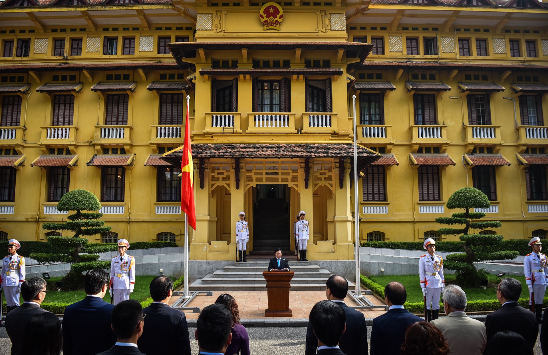 lễ thượng cờ ASEAN ảnh 1 le thuong co ASEAN anh 1