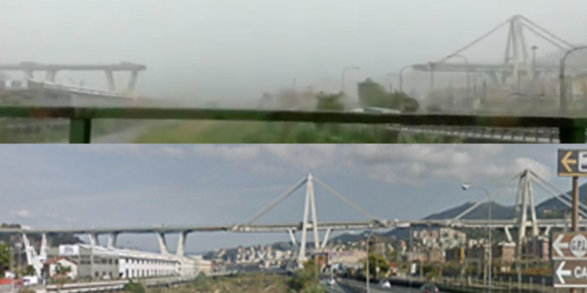 Sập cầu ở Italy ảnh 8 Sap cau o Italy anh 8