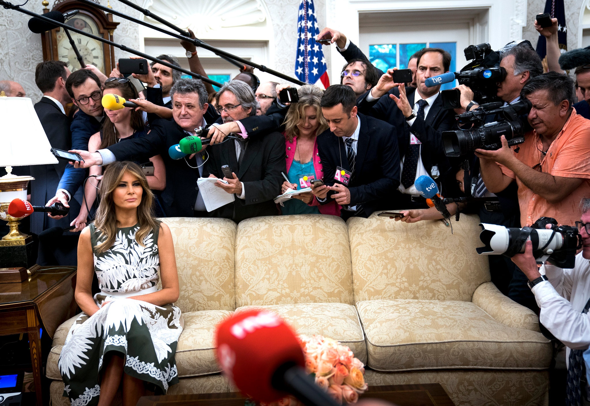 De nhat phu nhan My Melania Trump anh 1