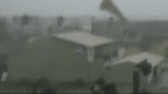 Bao 'quai vat' Michael thoi bay cay coi, nha cua tai Florida hinh anh