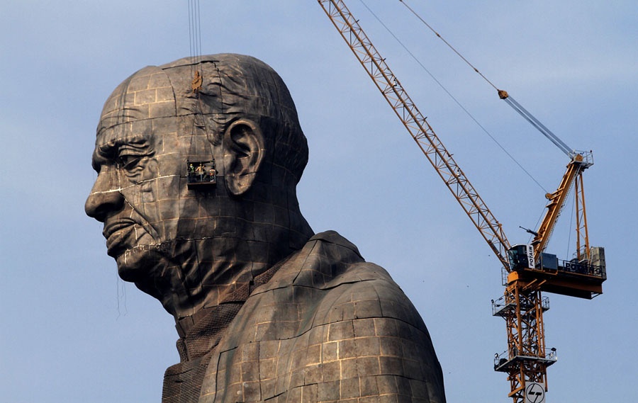 Buc tuong cao nhat the gioi, le hoi An Do vao top anh tuan hinh anh