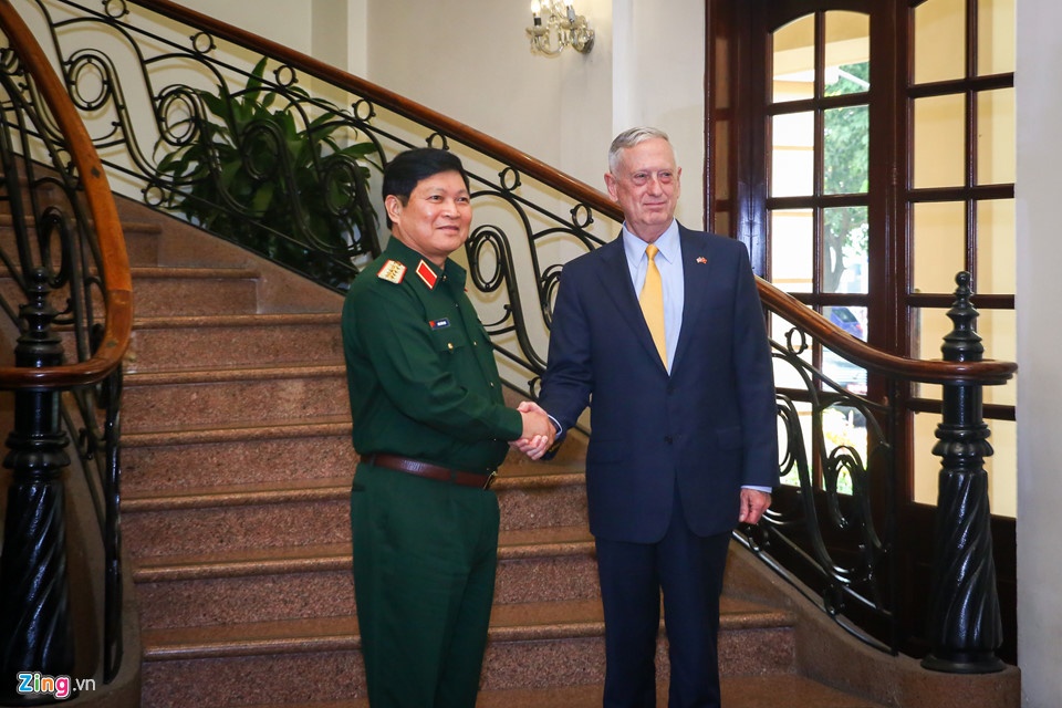 Bo truong Quoc phong My tham Viet Nam anh 2