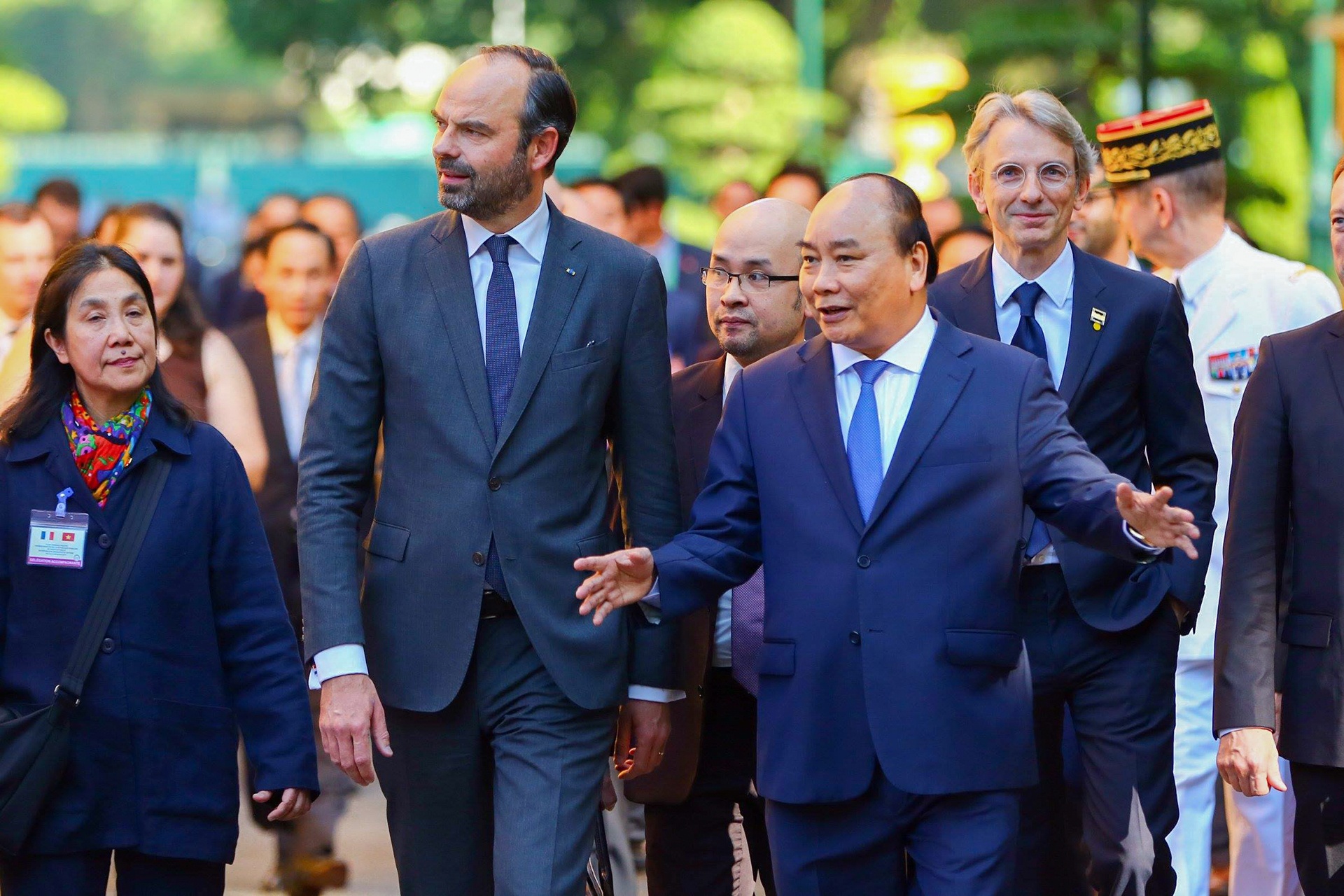 thủ tướng Pháp thăm Việt Nam ảnh 4 thu tuong Phap tham Viet Nam anh 4