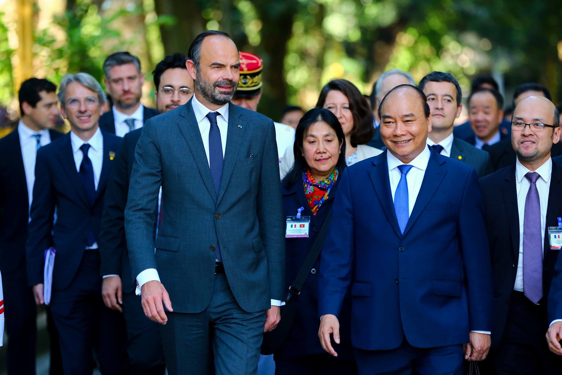 thủ tướng Pháp thăm Việt Nam ảnh 6 thu tuong Phap tham Viet Nam anh 6