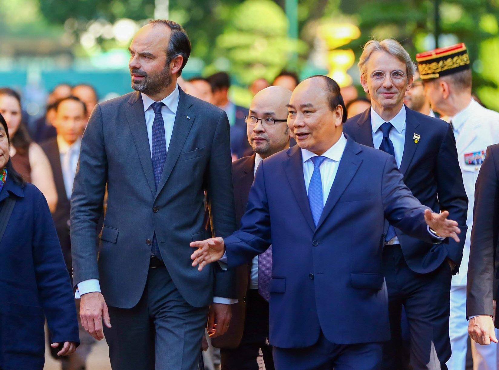 Thu tuong Phap tham chinh thuc Viet Nam voi 3 muc tieu then chot hinh anh