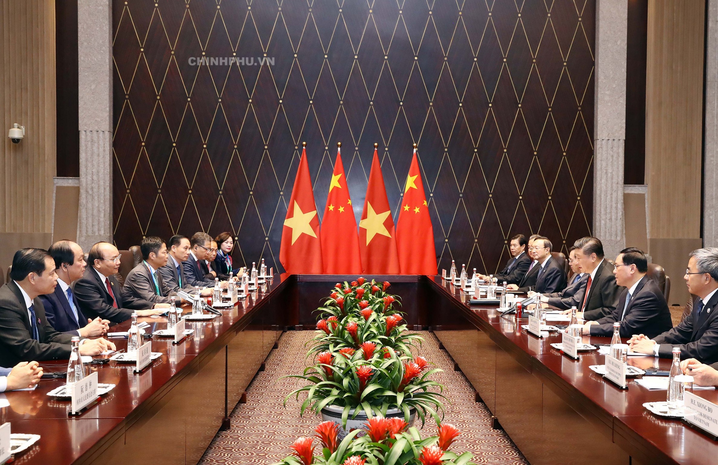 Thu tuong Nguyen Xuan Phuc hoi kien Chu tich Trung Quoc anh 2