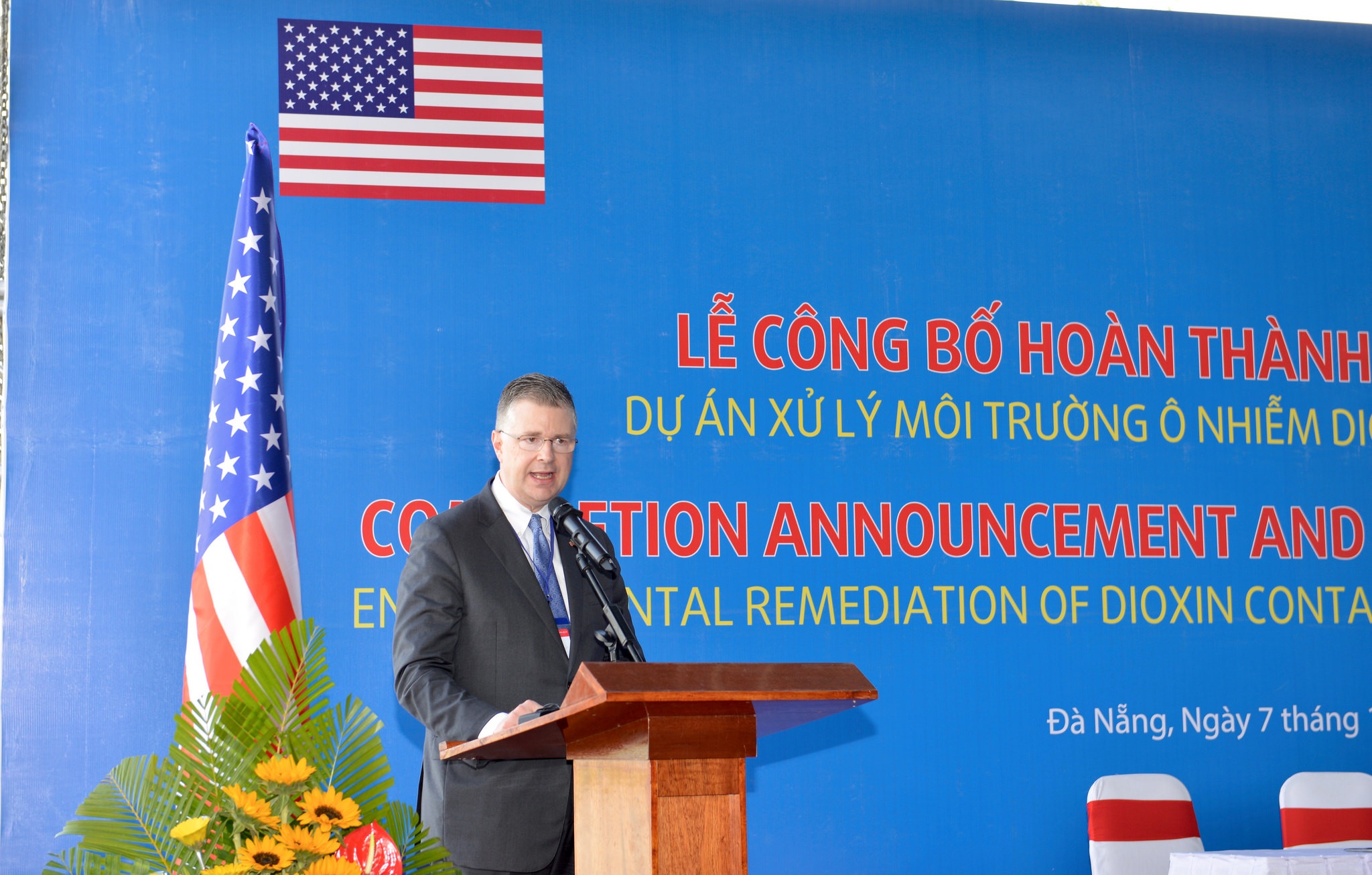 Việt Nam và Mỹ xử lý môi trường tại sân bay Đà Nẵng ảnh 1 Viet Nam va My xu ly moi truong tai san bay Da Nang anh 1