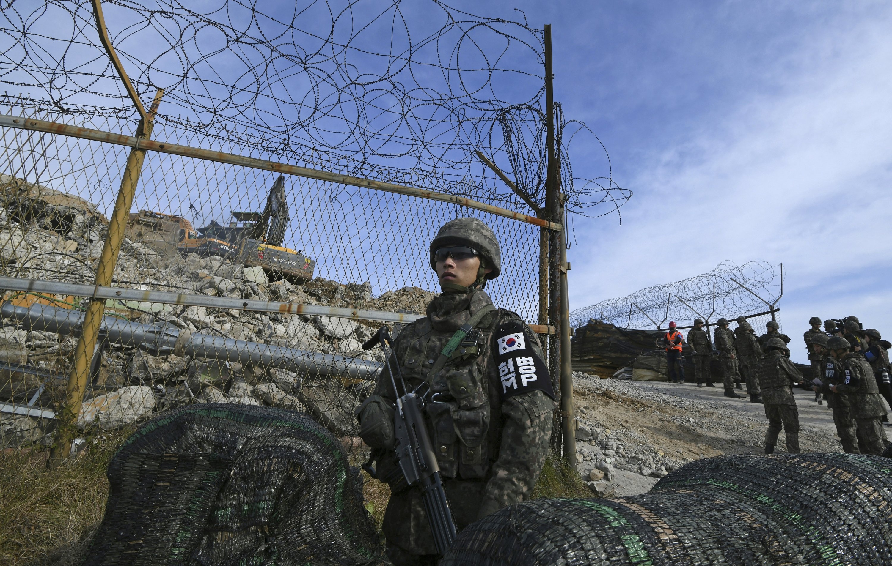 Han Quoc cho no tram gac tai bien gioi voi Trieu Tien anh 3