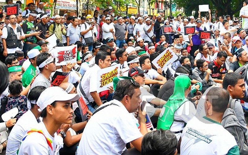 bieu tinh tai Malaysia anh 2