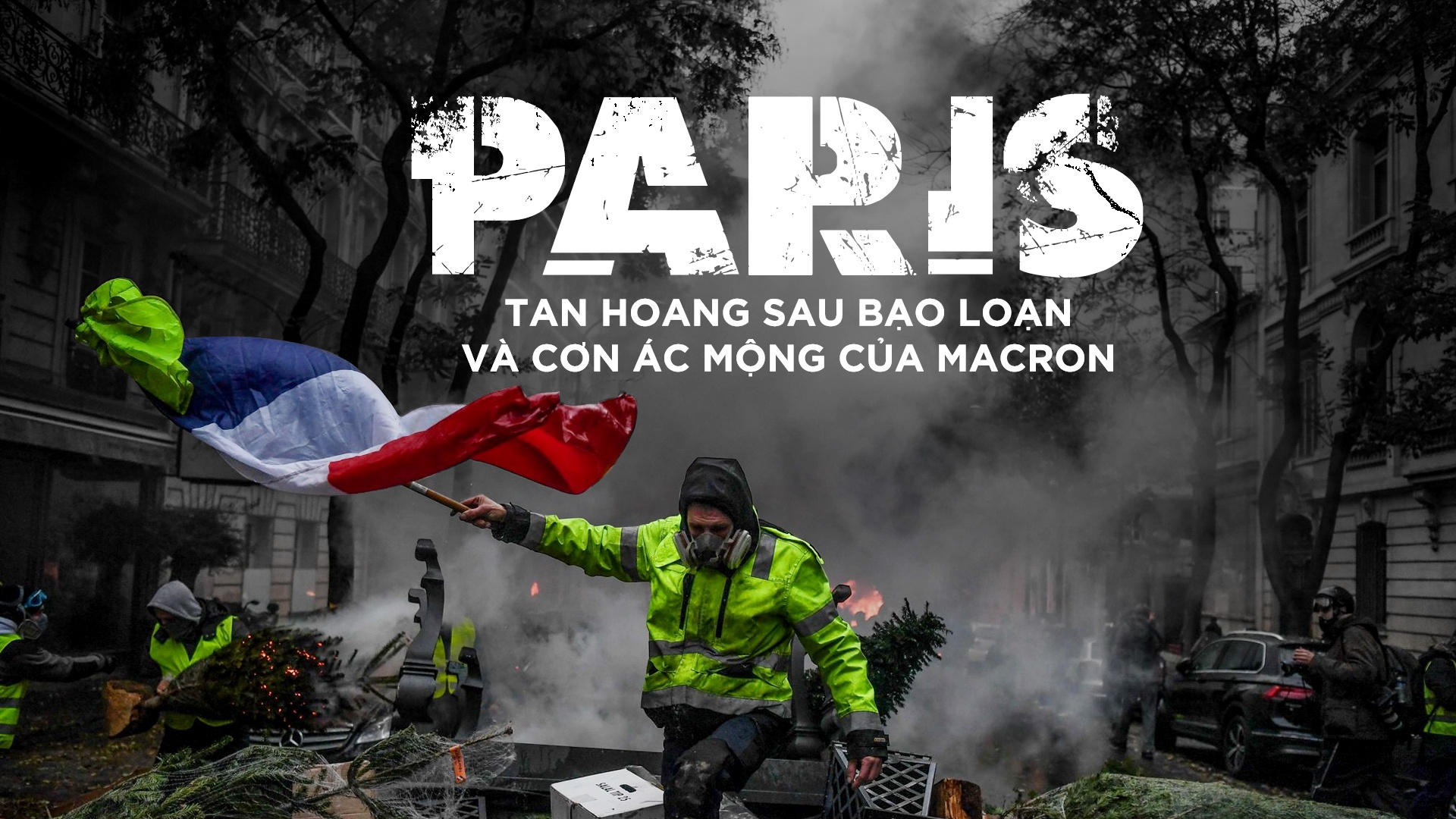 bieu tinh Phap va con ac mong cua Macron anh 2