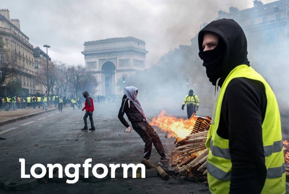 Paris tan hoang sau bao loan va con ac mong cua Macron hinh anh