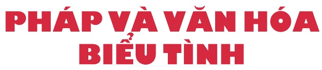 bieu tinh Phap va con ac mong cua Macron anh 9