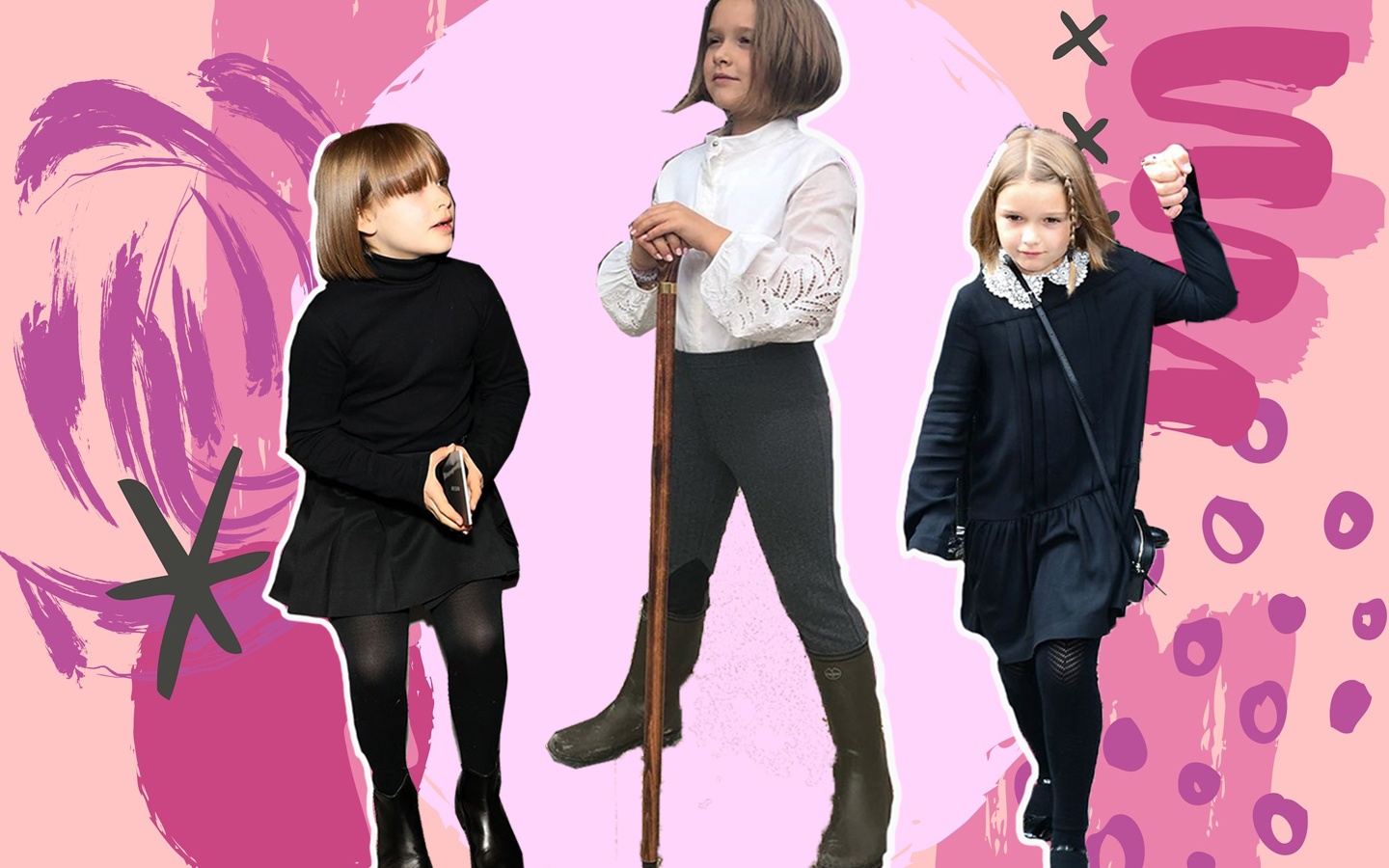 Harper Beckham - ban sao nhi cua me Vic nho gu thoi trang sanh dieu hinh anh