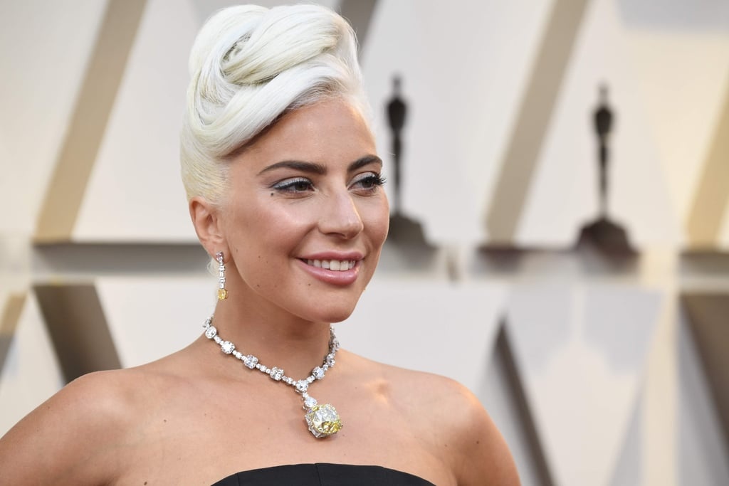 Lady Gaga mang vong co 129 vien kim cuong du le trao giai Oscar 2019 hinh anh