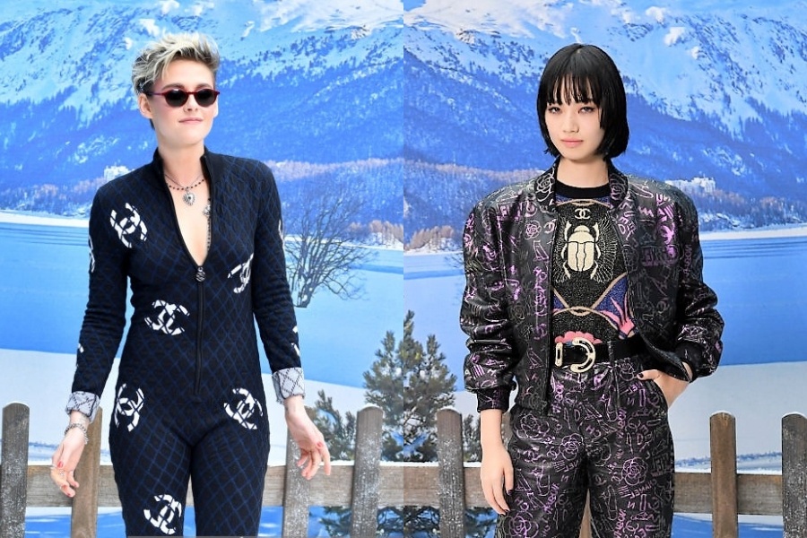 Dan sao mac toan bo trang phuc Chanel toi du show Thu - Dong 2019 hinh anh