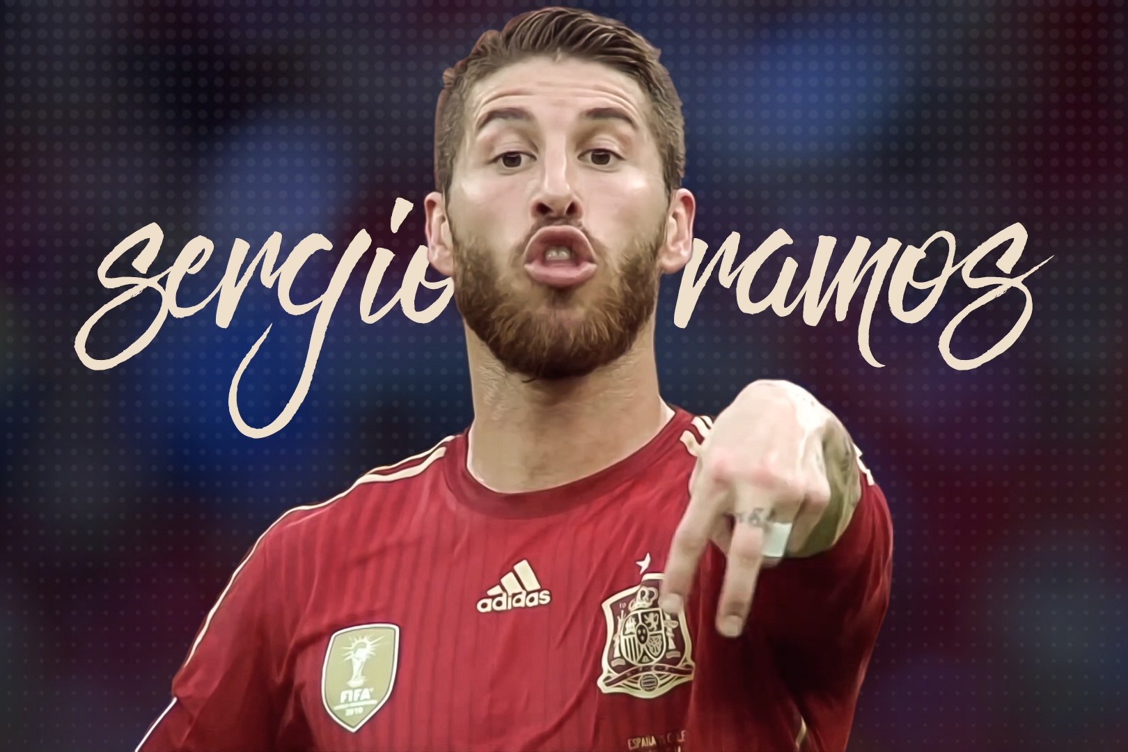 Sergio Ramos va 'cai ac' can thiet cua Tay Ban Nha hinh anh