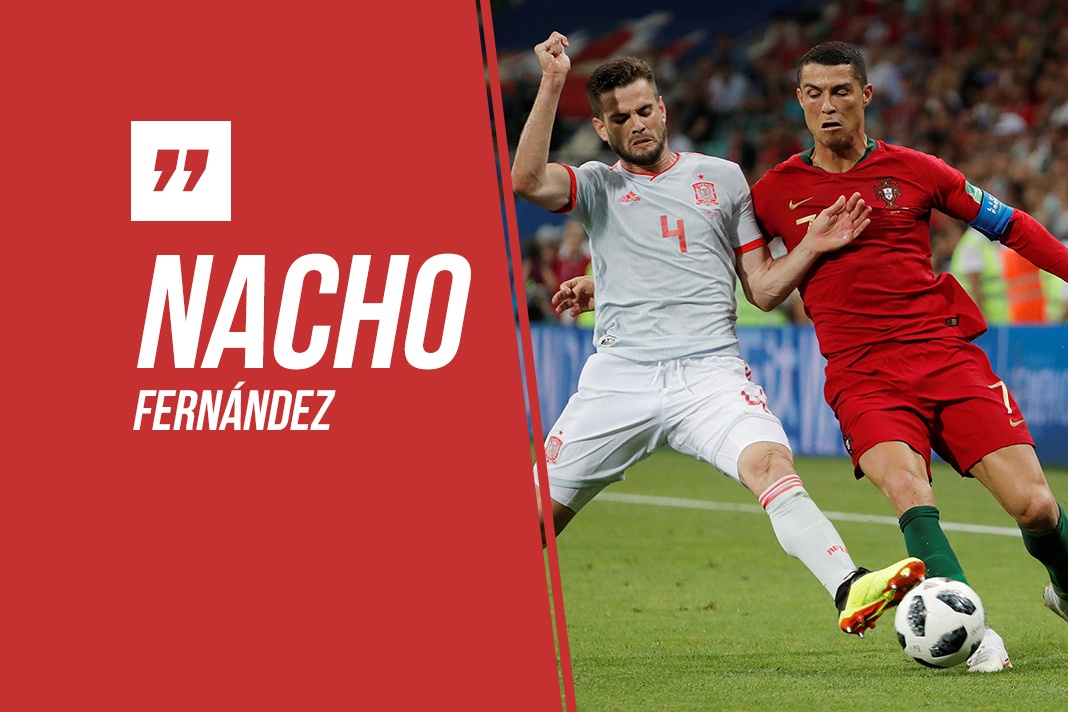 Nacho: 'Toi va Ronaldo da co va cham' hinh anh