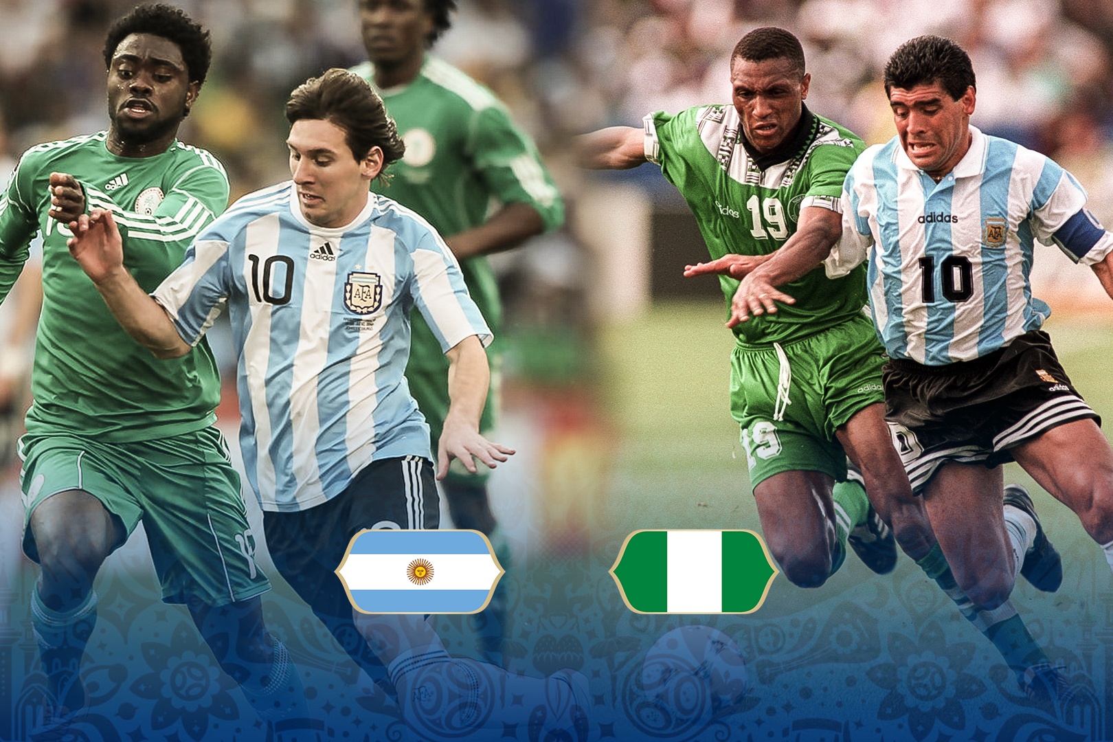 Video 4 lan Argentina vuot qua Nigeria tai World Cup hinh anh