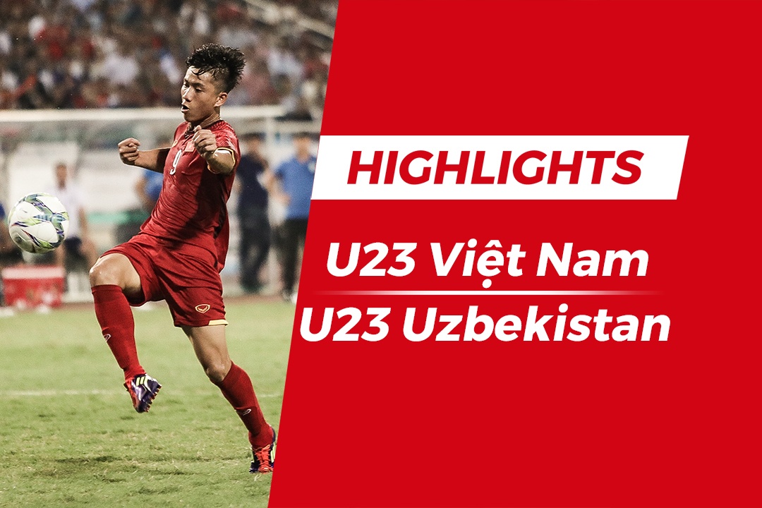 Highlights Olympic Viet Nam 1-1 Olympic Uzbekistan hinh anh