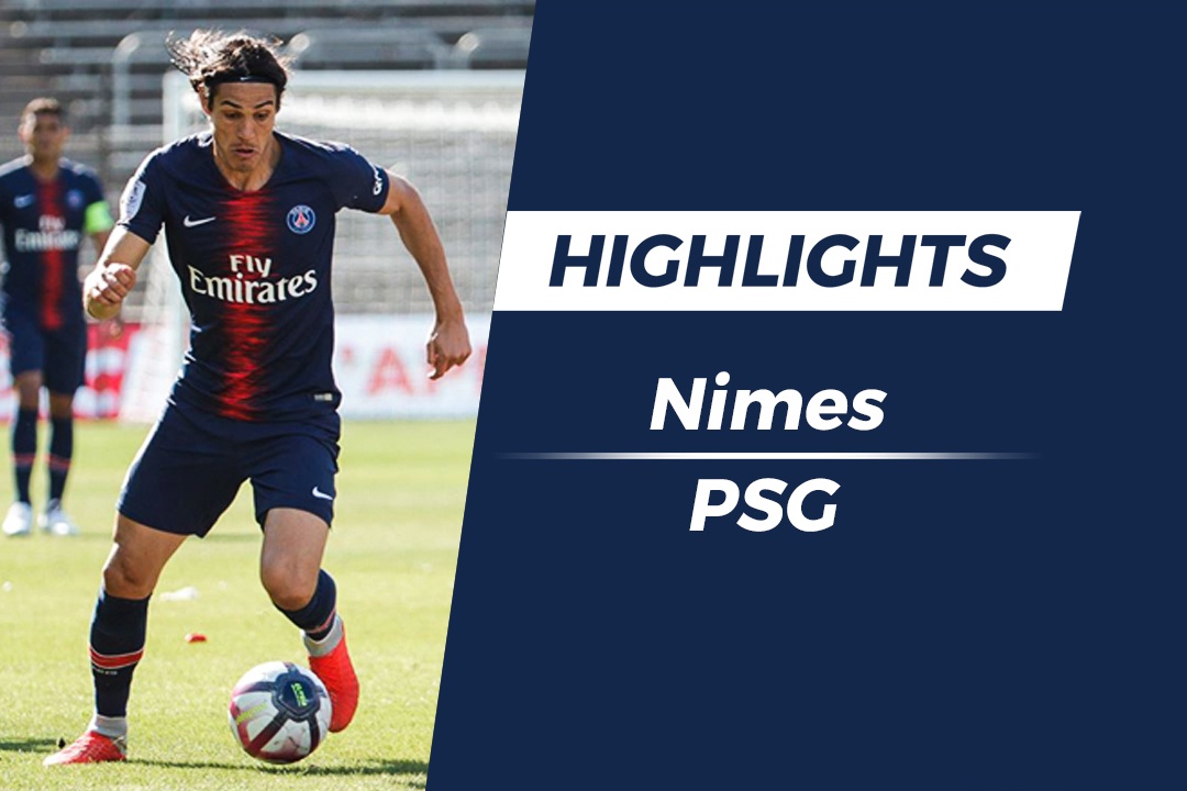 Highlights Nimes - PSG: Di Maria ghi ban tu phat goc hinh anh