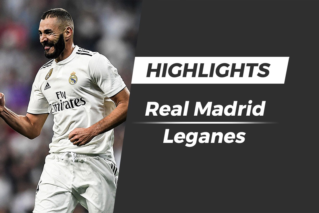 Highlights Real Madrid vs Leganes: Benzema lap cu dup hinh anh
