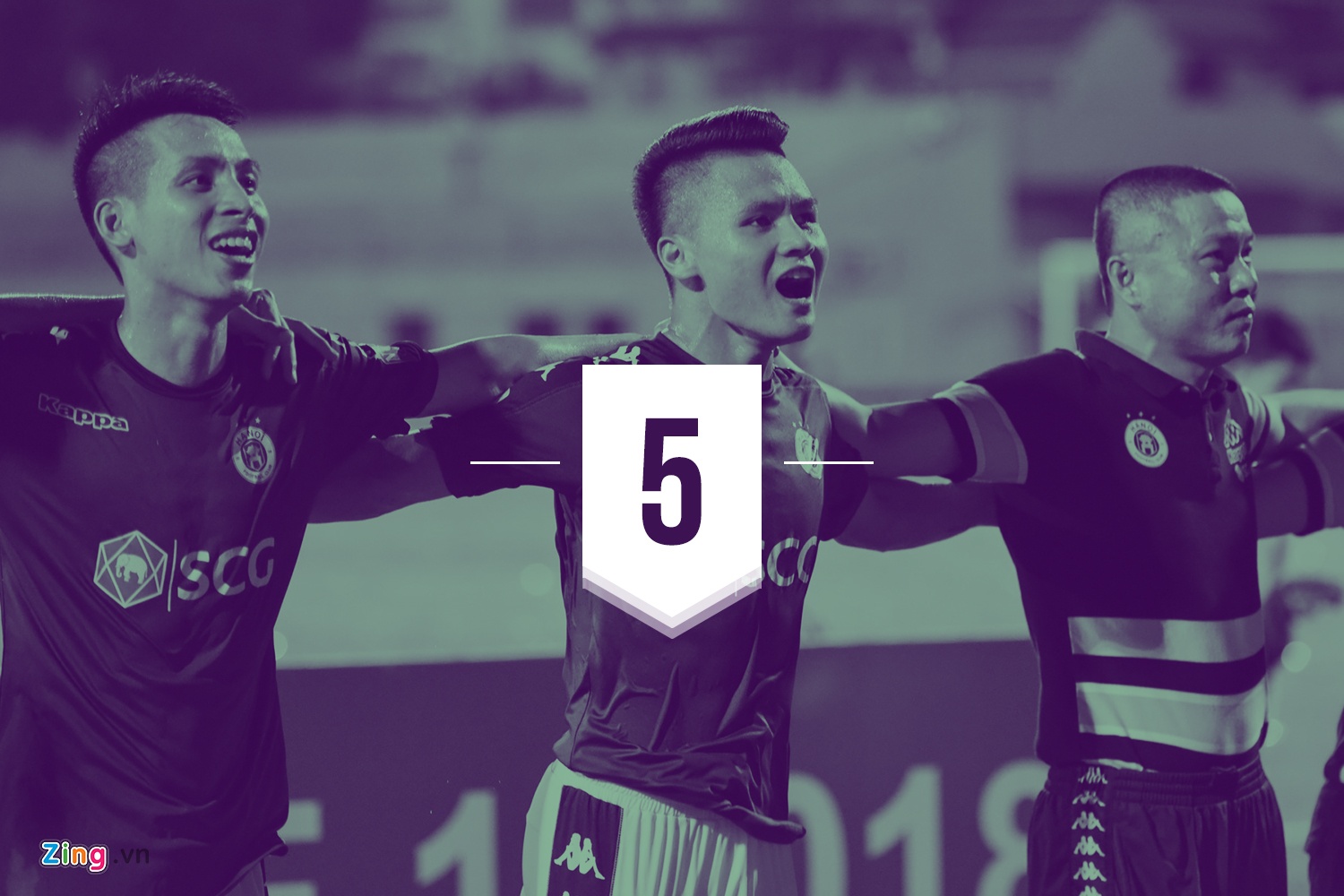 CLB Ha Noi - vi dai nhat trong ky nguyen vleague anh 1