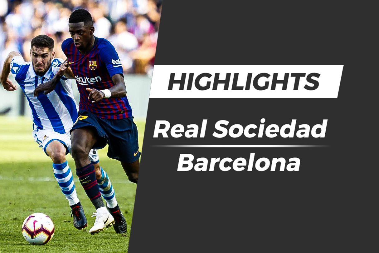 Highlights Real Sociedad - Barcelona: Cu dup phat goc hinh anh