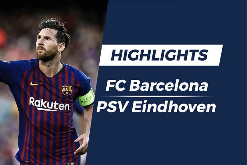 Highlights Barca 4-0 PSV: Messi sut phat dep mat hinh anh