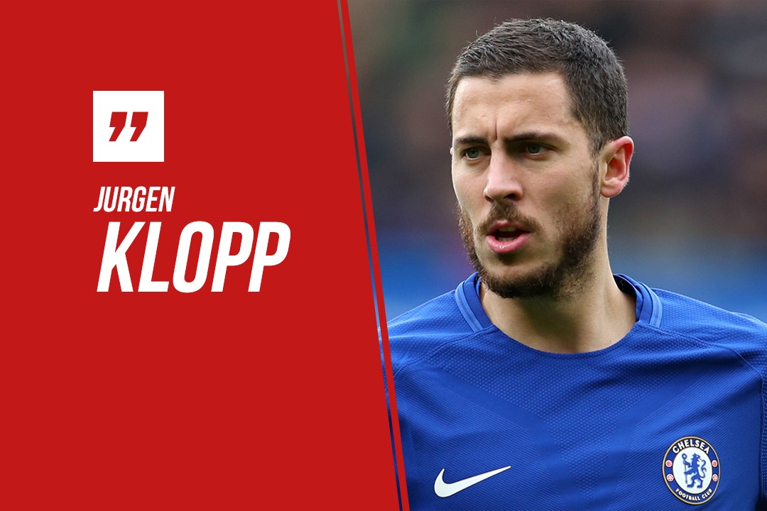 HLV Klopp canh bao Hazard: 'Khong ai la khong the ngan chan' hinh anh