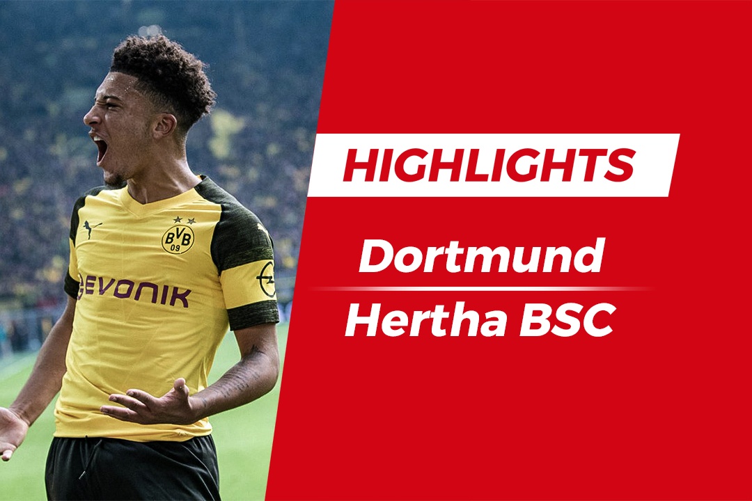 Highlights sao tre 18 tuoi lap cu dup, Dortmund hoa dang tiec Hertha hinh anh