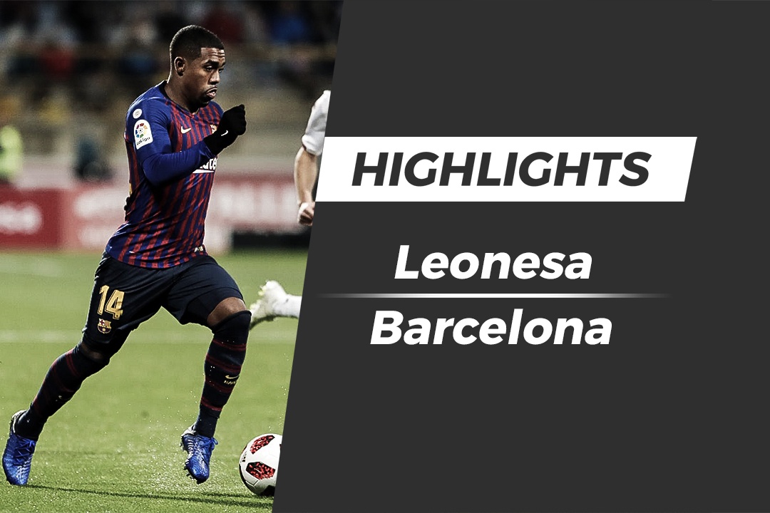 Highlights Barca chat vat danh bai Leonesa nho ban thang phut bu gio hinh anh