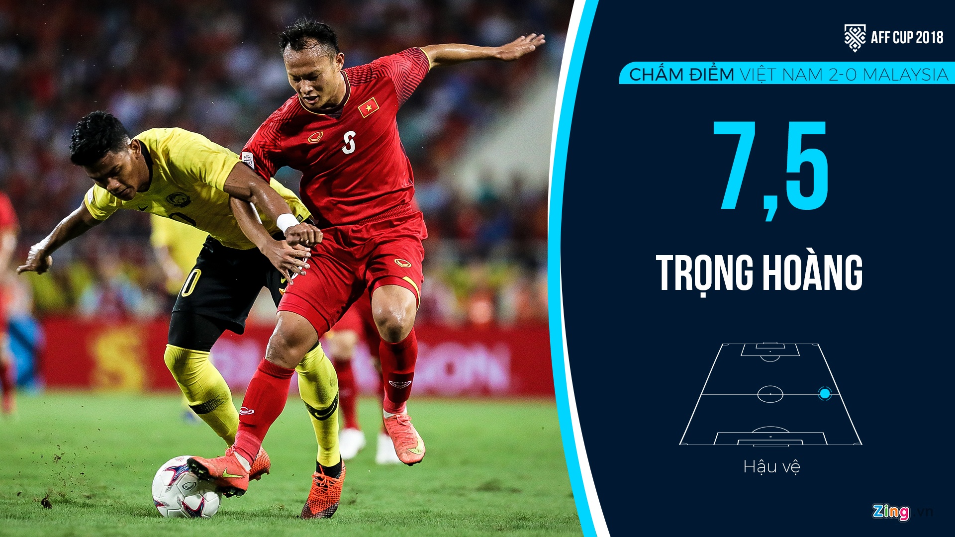 Cham diem Viet Nam vs Malaysia anh 5