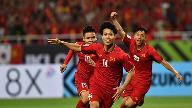 Lich thi dau AFF Cup: Tuyen Viet Nam tranh ngoi dau bang voi Myanmar hinh anh